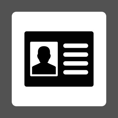 Hastalık hesabı yuvarlak kare düğme