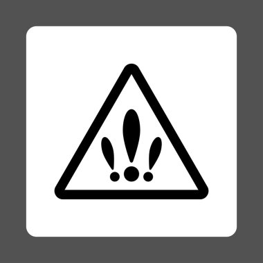 Çoklu Sorunlar Yuvarlak Kare Düğmesi