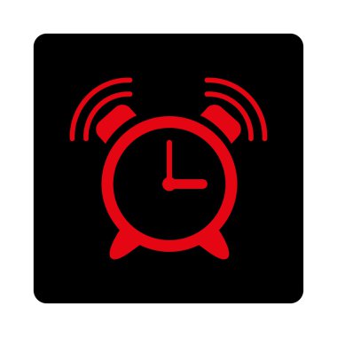 Çalar saat yüzük yuvarlak kare düğme