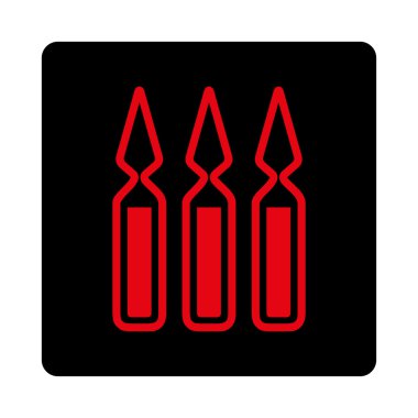 Ampul yuvarlak kare düğme