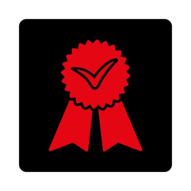 Onayı yuvarlak kare düğme