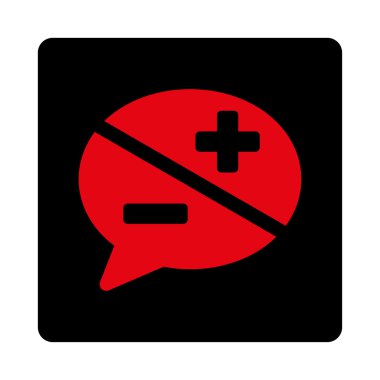 Tartışmalar Yuvarlak Kare Düğmesi