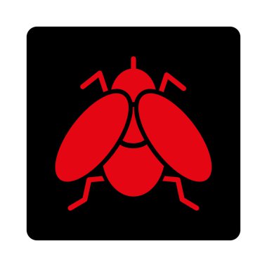 Yuvarlak Uçan Kare Düğmesi