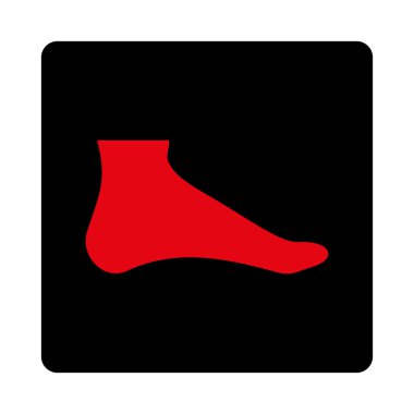 Ayak kare düğme yuvarlak