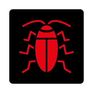 Hamamböceği Yuvarlak Kare Düğmesi