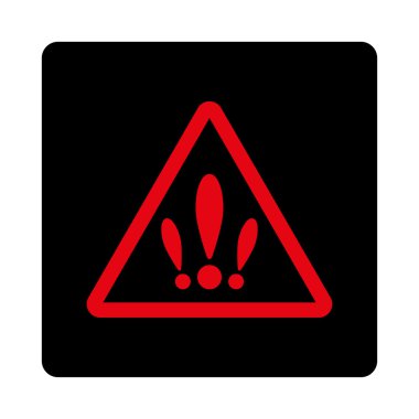 Çoklu Sorunlar Yuvarlak Kare Düğmesi