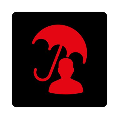 Hasta bakımı yuvarlak kare düğme