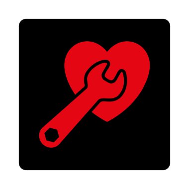 Kalp Cerrahisi Yuvarlak Kare Düğmesi