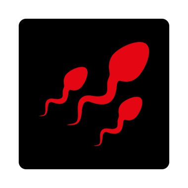Sperm yuvarlak kare düğme