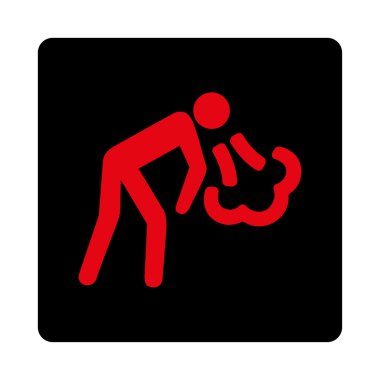 Kusma yuvarlak kare düğme