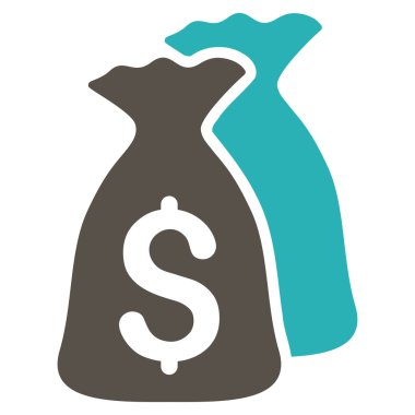 Para çantaları simgesi