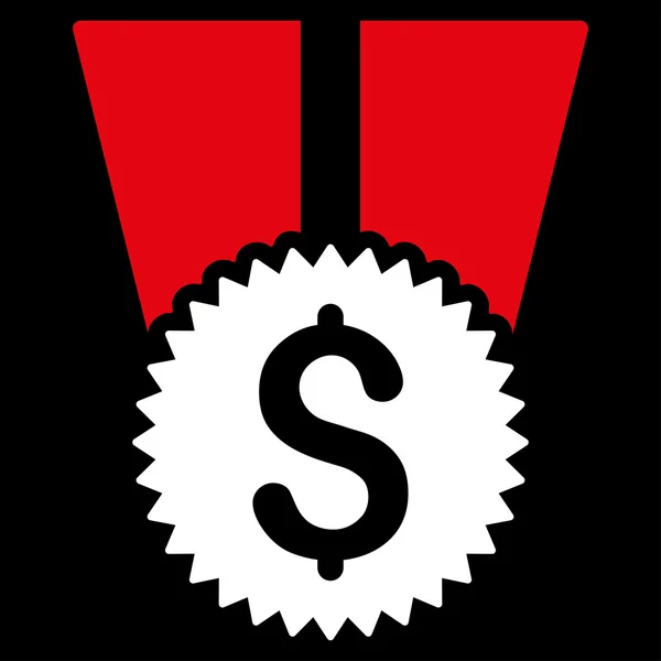 Icône Médaille financière — Image vectorielle