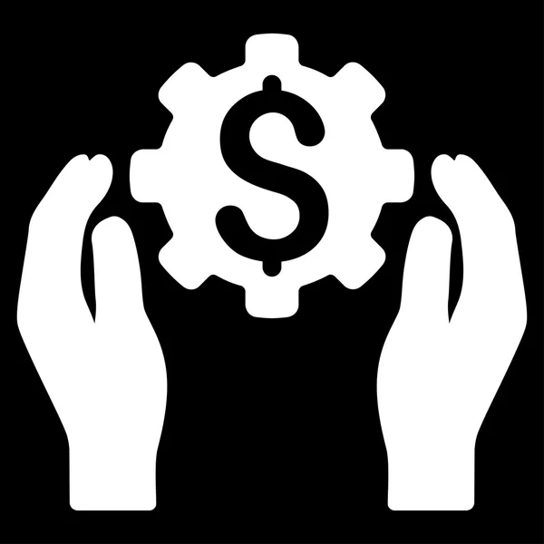 Financiële verzekeringsopties pictogram — Stockvector