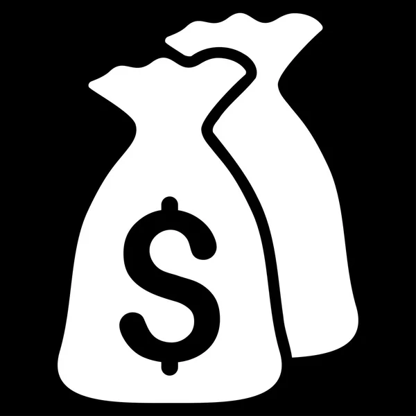 Geld zakken pictogram — Stockvector