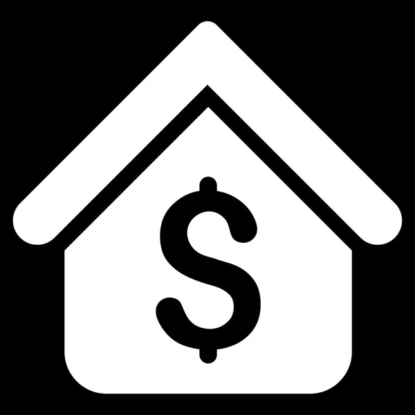 Icono de hipoteca de préstamo — Vector de stock