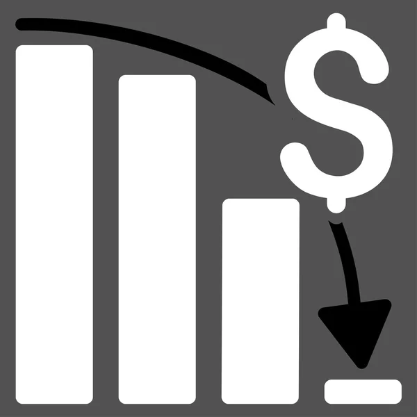 Finanskrisikonen — Stock vektor