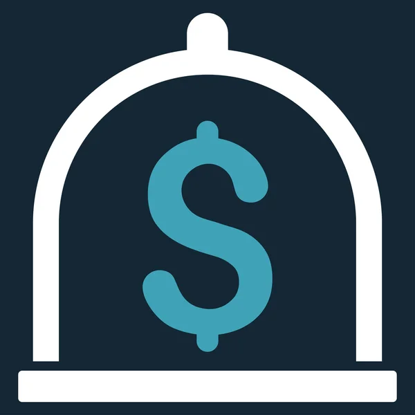 Icône de dépôt en dollars — Image vectorielle