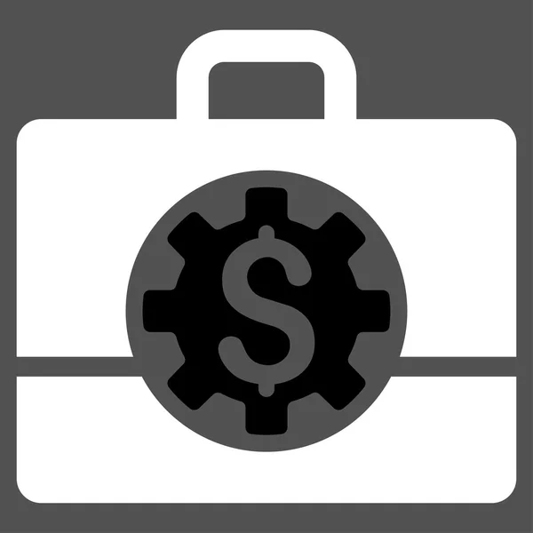Icono de opciones de carrera bancaria — Vector de stock