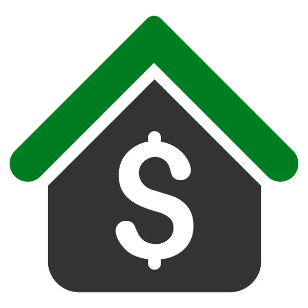 Lening hypotheek pictogram — Stockvector
