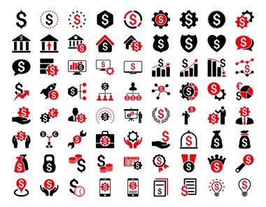 Mali iş Icon Set