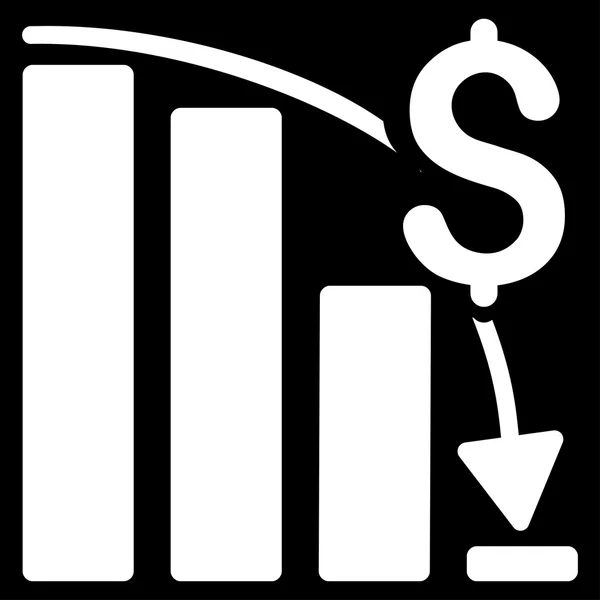 Ikone der Finanzkrise — Stockfoto