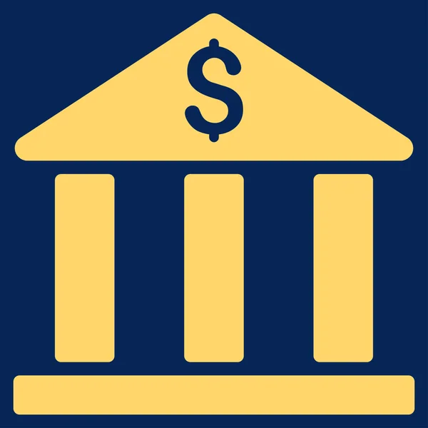 Bank Building Icon — Stock Photo, Image