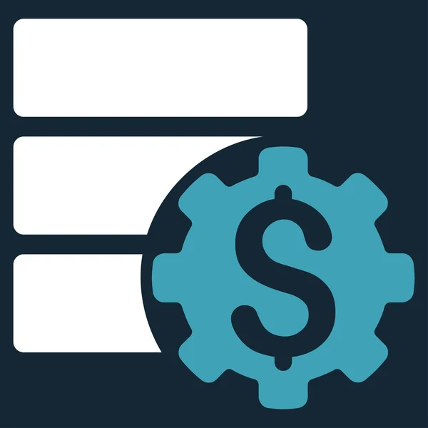 Bank Database Options Icon — Stock Photo, Image