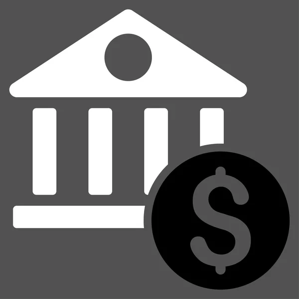 Dólar icono del banco —  Fotos de Stock