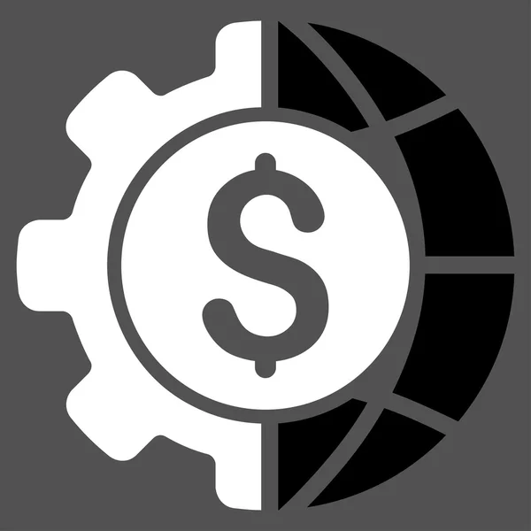 Икона "Мировые финансы промышленности" — стоковое фото