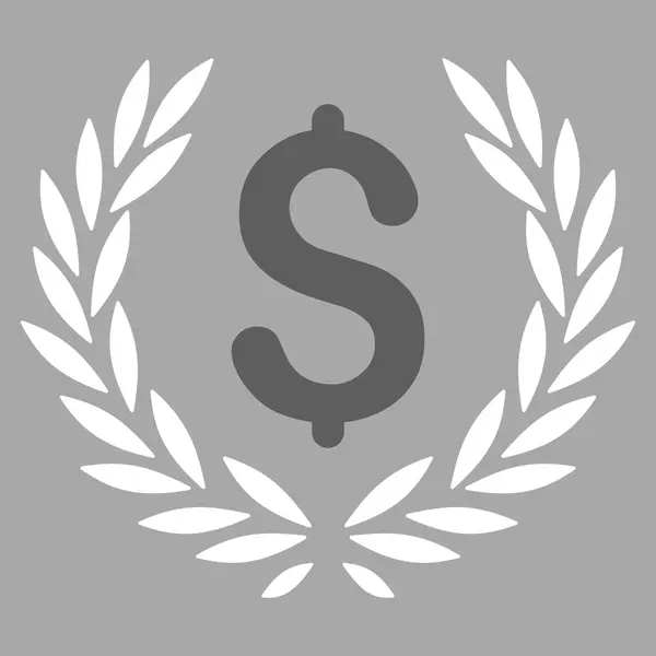 Laurel Banco emblema icono —  Fotos de Stock