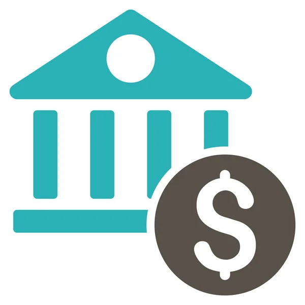 Dollar Bank pictogram — Stockfoto