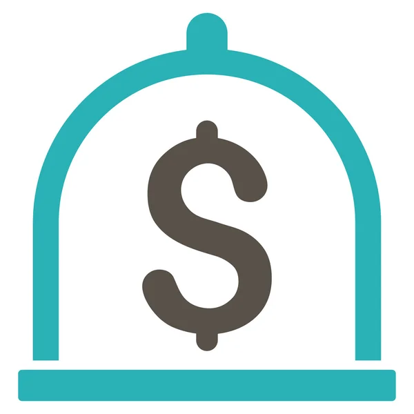 Dollar borg-pictogram — Stockfoto