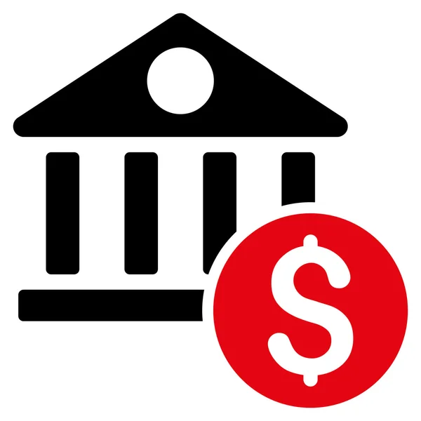 Dollarn Bank ikonen — Stockfoto