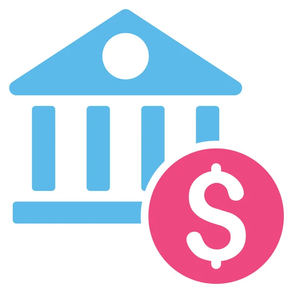 Dollar Bank Icon — Stock Photo, Image