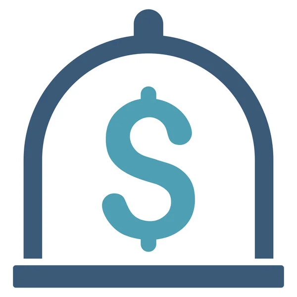 Dollar borg-pictogram — Stockfoto