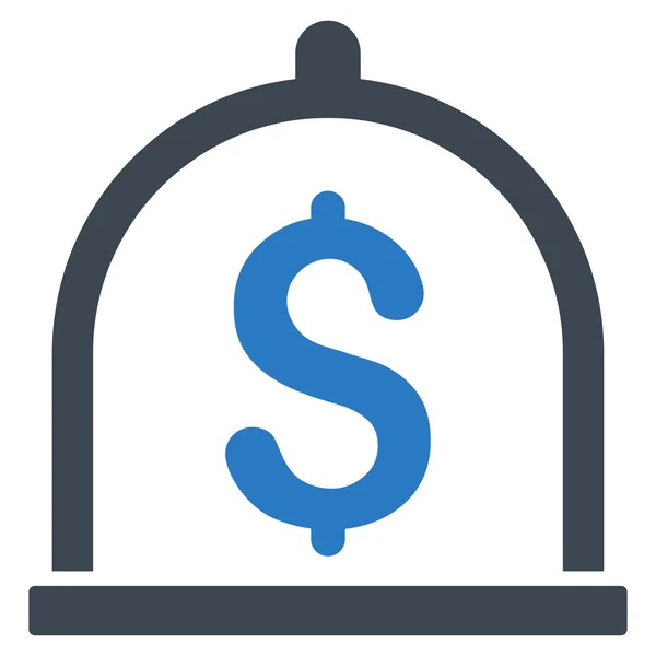 Ícone de depósito do dólar — Fotografia de Stock