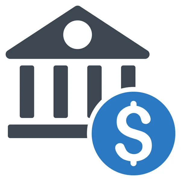 Doları banka simgesi — Stok fotoğraf