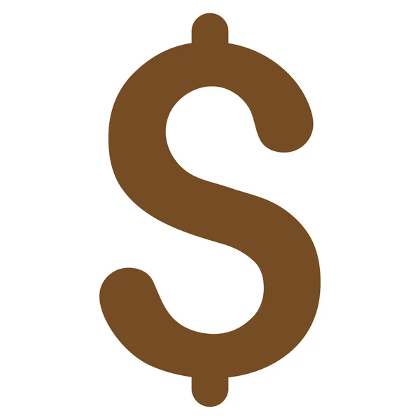 Dollar symboolpictogram — Stockfoto