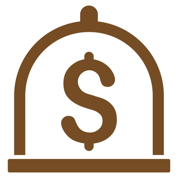 Icono de depósito en dólares — Foto de Stock