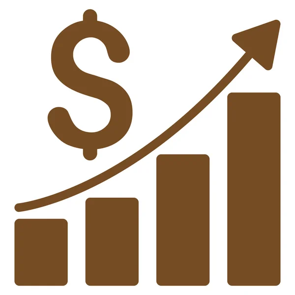 Informe financiero Icono —  Fotos de Stock