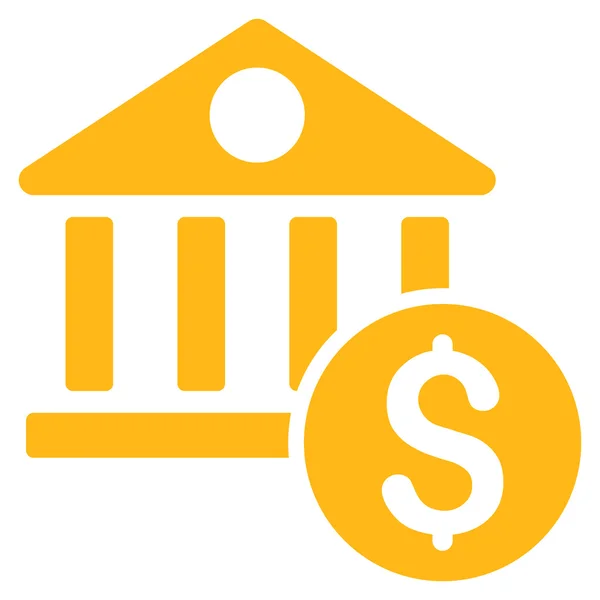 Dollar Bank Icon — Stock Photo, Image