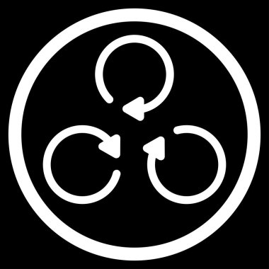 Yuvarlak döndürme simgesi