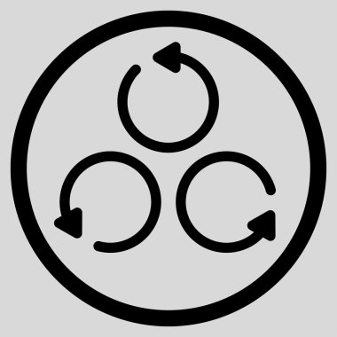 Yuvarlak döndürme simgesi