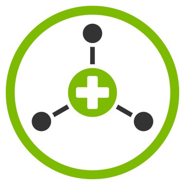 Tıp Merkezi simgesini yuvarlak