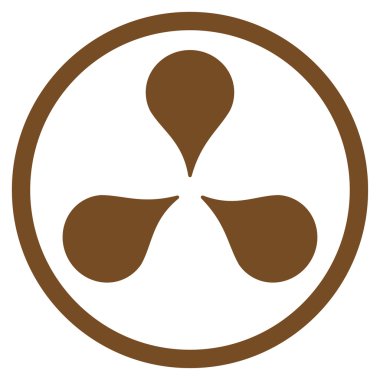 Harita işaretleri yuvarlak simge