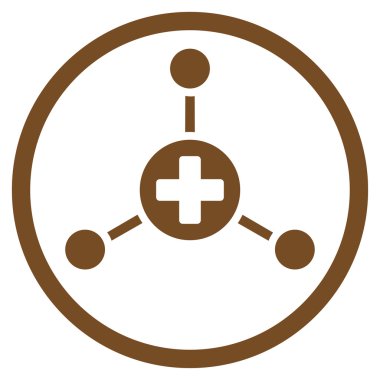 Tıp Merkezi simgesini yuvarlak