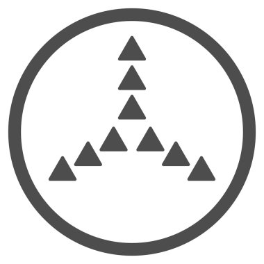 Yön dışında simge yuvarlak