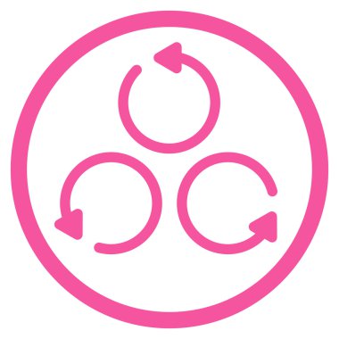 Yuvarlak döndürme simgesi