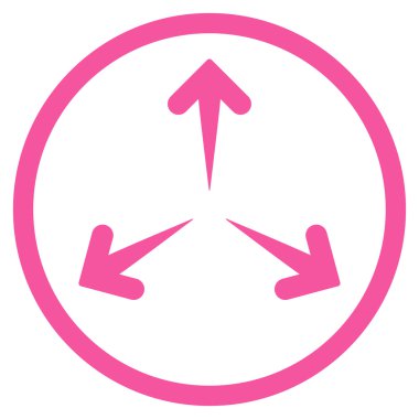 Oklar yuvarlak simgesini genişletin