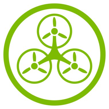 Tricopter yuvarlak simge